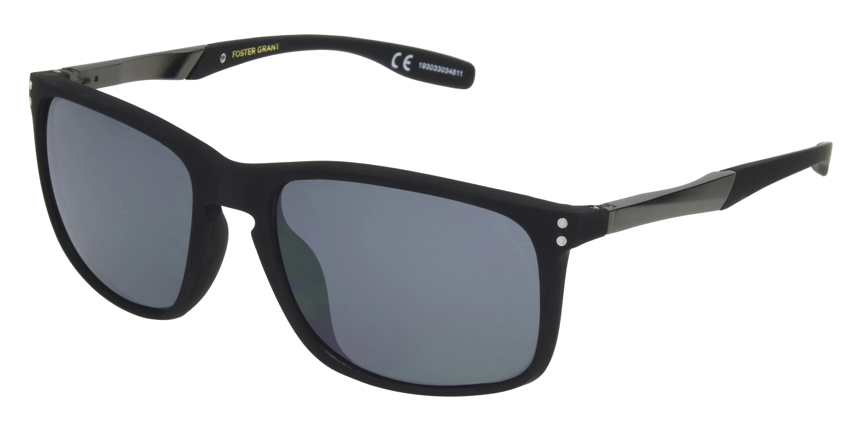 Foster Grant - Men's Polarized Rectangle Sunglasses - Image 2