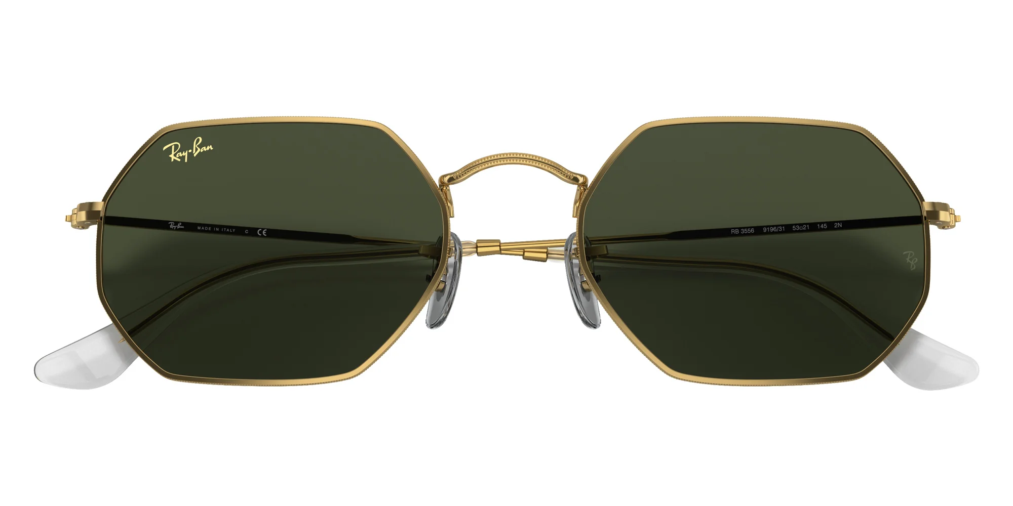 Ray-Ban - RB3556 Octagonal Legend Gold - Image 6