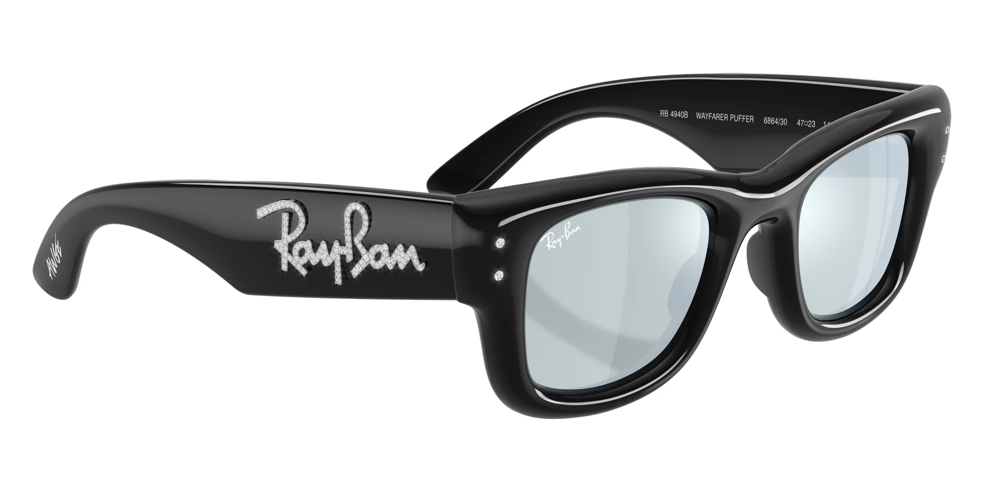 Ray-Ban - RB4940B Wayfarer Puffer Crystal Edition - Image 54