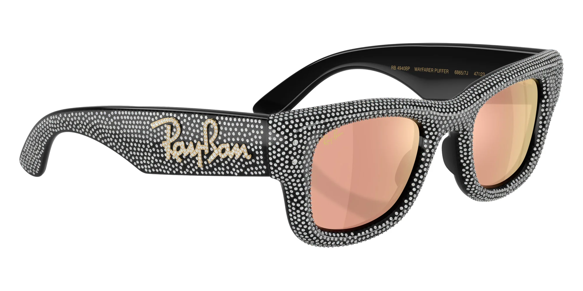Ray-Ban - RB4940BP Wayfarer Puffer Crystal Pavè Edition - Image 47