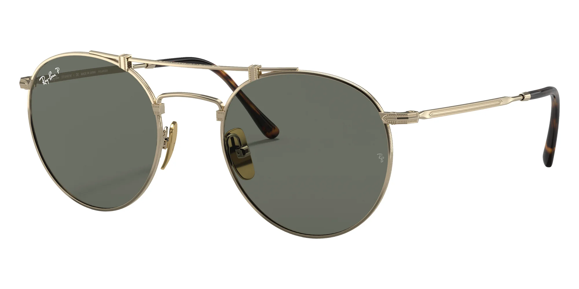 Ray-Ban - RB8147M Round Double Bridge Titanium - Image 2
