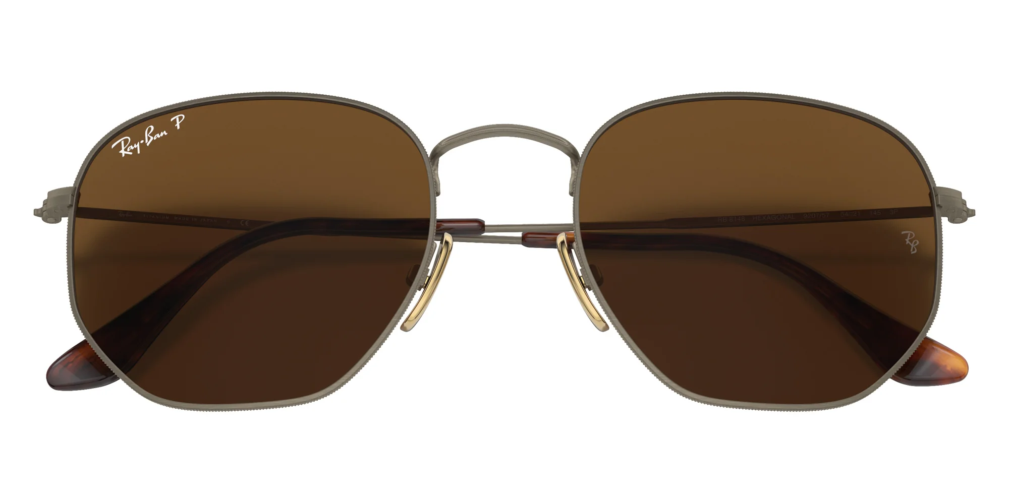 Ray-Ban - RB8148 Hexagonal Titanium - Image 6
