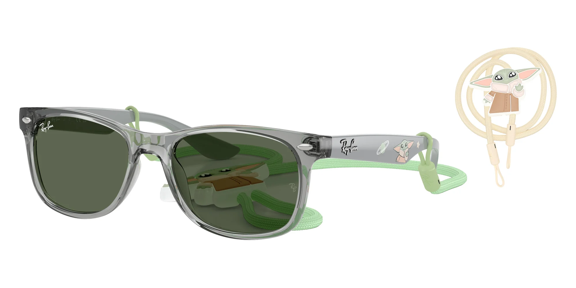 Ray-Ban - RB9052S Ray-Ban Star Wars™ - Grogu Mini New Wayfarer - Image 42