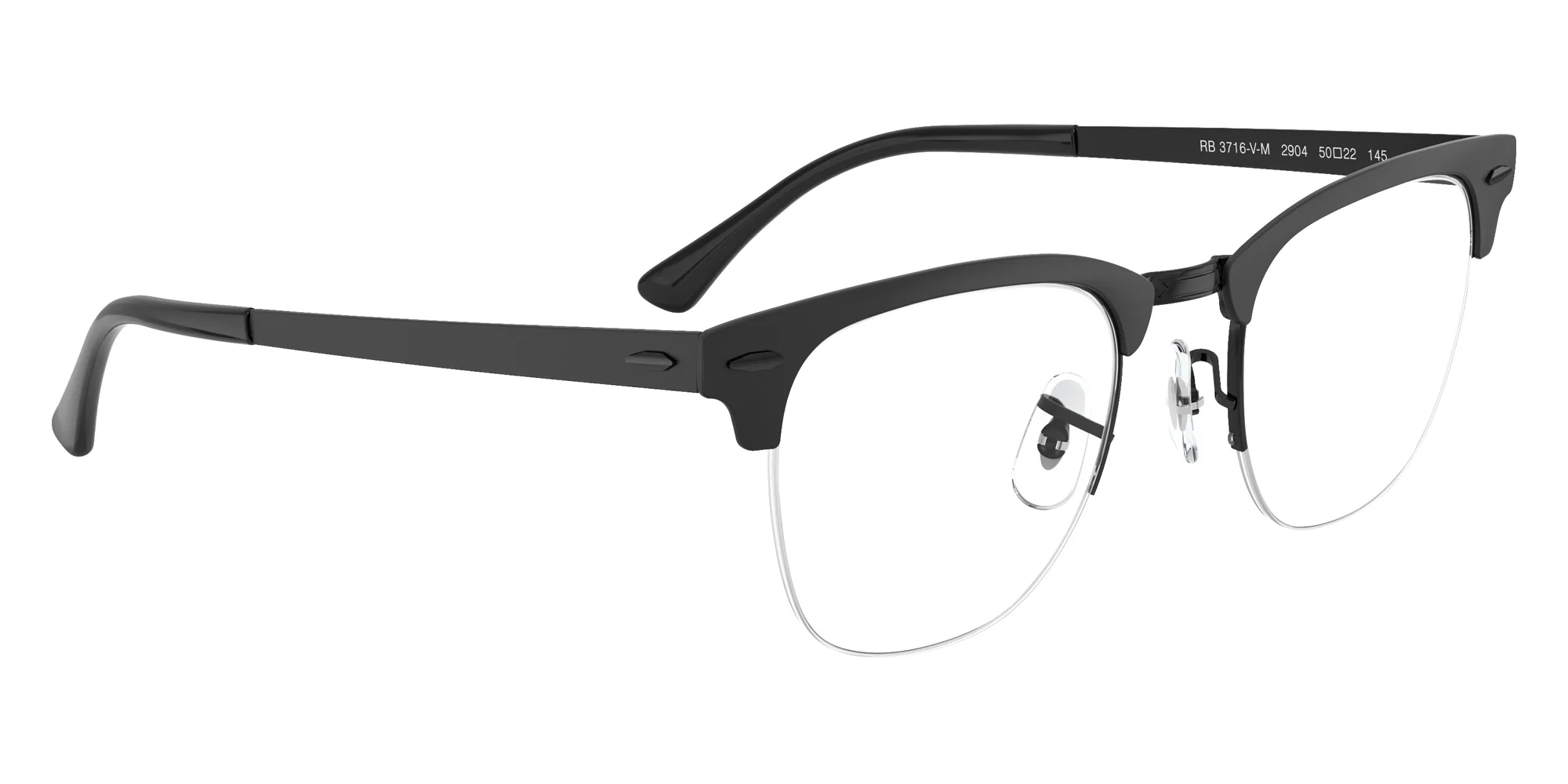 Ray-Ban - RB3716VM Clubmaster Metal - Image 11