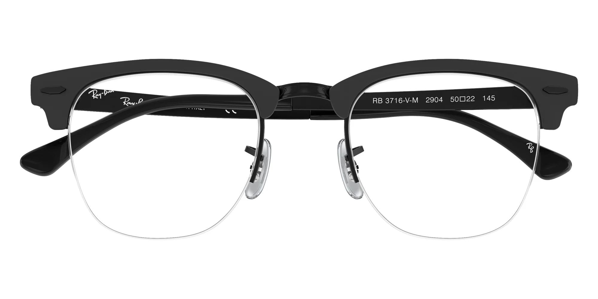 Ray-Ban - RB3716VM Clubmaster Metal - Image 12